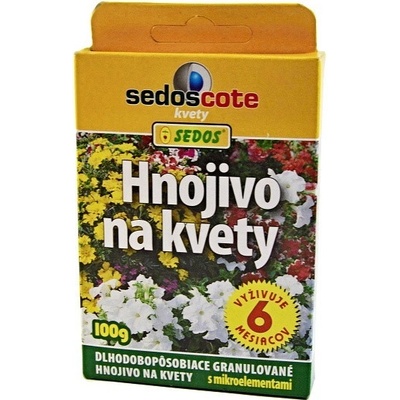 Sedos SEDOSCOTE granulované hnojivo na kvety 100 gr