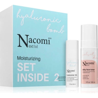 Nacomi Next Level Moisturizing подаръчен комплект за хидратация и блясък