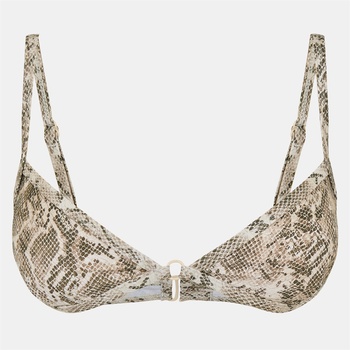 Good american Бикини GOOD AMERICAN Women's Capri Triangle Bikini - SSP Print
