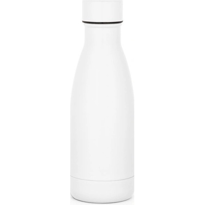 Re Buffon Termoska vyrobená z 93% recyklovanej nehrdzavejúcej ocele 400 ml Biela