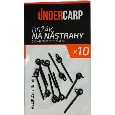 Undercarp Držiak Nástrahy Bait Screw s Oválnym Krúžkom 18 mm