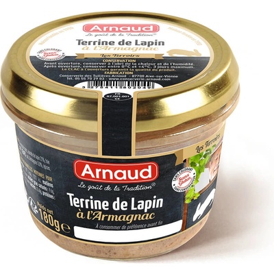 Arnaud Terrine de Lapin Terina z králičieho mäsa s Armagnacom 180 g