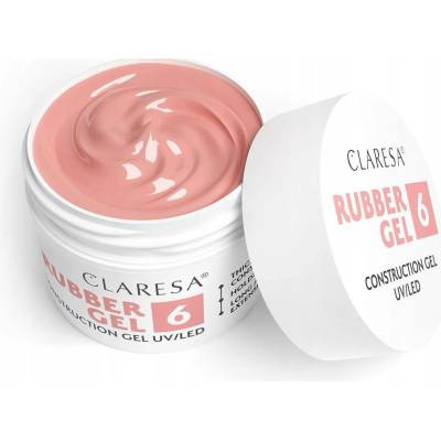 Claresa Rubber gel stavební gel na nehty Tixotropia 6 12g