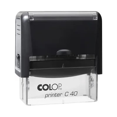 COLOP Печат, COLOP "Printer C 40", със синя подложка за смяна 01524004/01524007 (01524004/01524007)