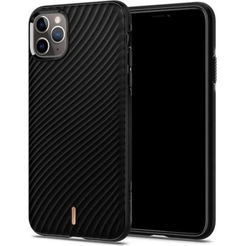 Spigen Ciel Wave Shell Case - дизайнерски силиконов (TPU) калъф за iPhone 11 Pro (черен)