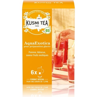 Kusmi Tea AquaExotica BIO ovocný ľadový čaj 6 ks