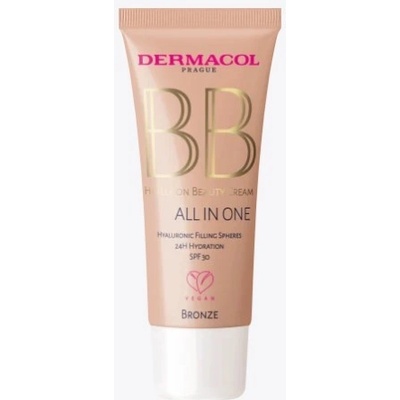 Dermacol BB hyaluronový krém All in One SPF 30 Hyaluronic Cream Bronze 30 ml