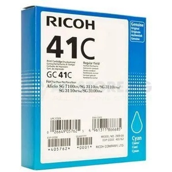 Image 1 of Ricoh Мастило гел RICOH GC41C, 2200 копия Cyan (RICOH-INK-GC41C)
