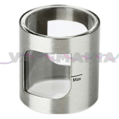 Aspire Nádržka tělo PockeX 2ml pyrex/kov Stříbrná