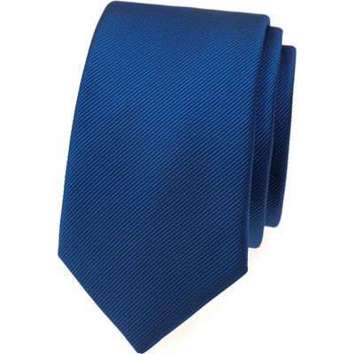 Avantgard Kravata Slim Lux 571-22390 modrá