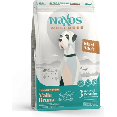 Naxos Adult Large hovädzie s jahňacím mäsom 12 kg