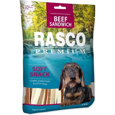 Rasco Premium Soft Snack Beef Sandwich 230 g