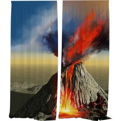 IMPAR Závěsy Sopka,140 × 250 cm