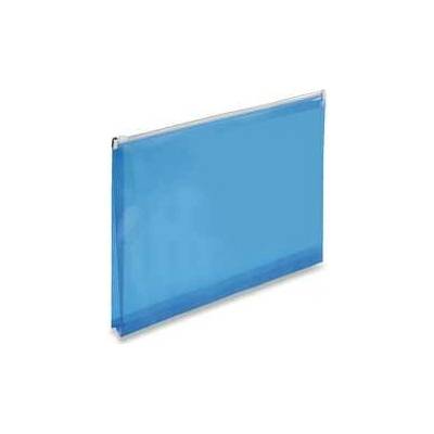 Opaline obálka se zipem A4, modrá