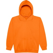 Awdis mikina Kids Hoodie JH001J Orange Crush