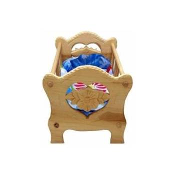 MALIMAS Wooden collar with flower motif