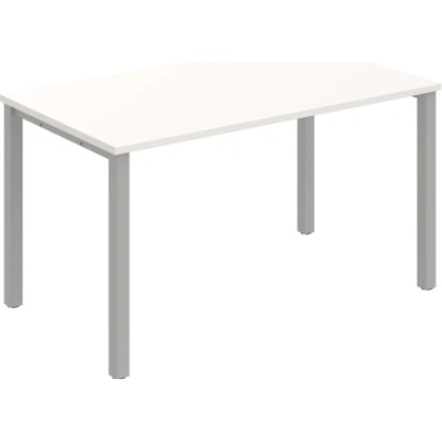 Hobis Jednací stůl UJ 1400 rovný 140 cm bílá / šedá