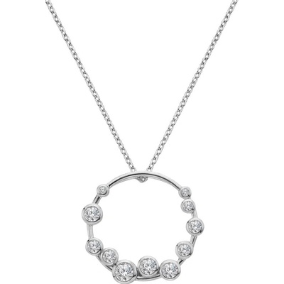Hot Diamonds Strieborný luxusný náhrdelník DP1106