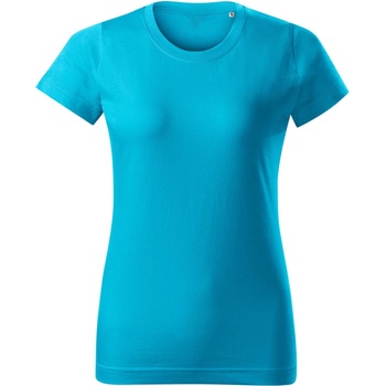 MALFINI Malfini basic free f34 / Дамска тениска - тюркоазена xxl (f344417)