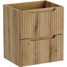 Comad Nova Coast Evoke skrinka 50x39x57 cm závesná kúpeľňová skrinka pod umývadlo dub NOVA COAST EVOKE 82-50-40-2S