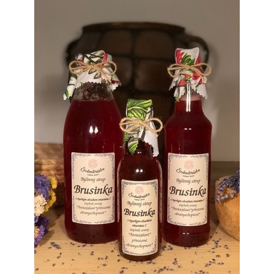 Sedmokráska ovocný sirup Brusnica 500 ml