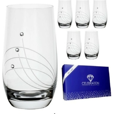 Celebration crystals Poháre GLOBO CRYSTALS CLASSIC 6 x 390 ml