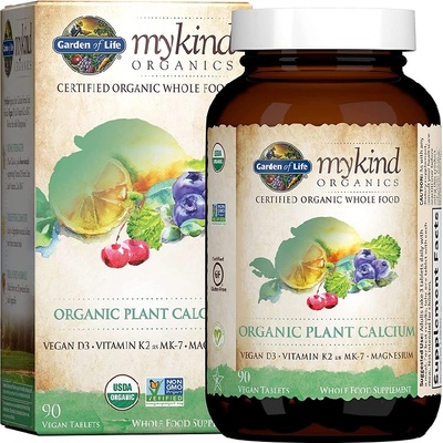 Garden of Life Mykind Organics Organic Plant Calcium, 90 Vegan Tablets
