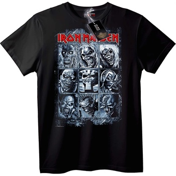 NOONEBRAND Тениска Iron Maiden 9-Панелен Еди - M, White
