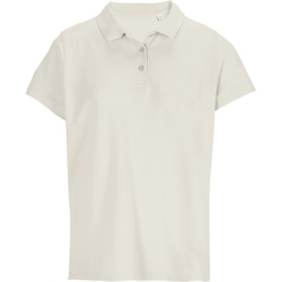 SOL's Collection Polokošile Pulse Women piqué krátký rukáv dámská COT25450104700 off white Bílá špinavá