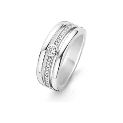 Ti Sento Milano Дамски пръстен Ti Sento Milano - 12094ZI/56 (12094ZI/56)