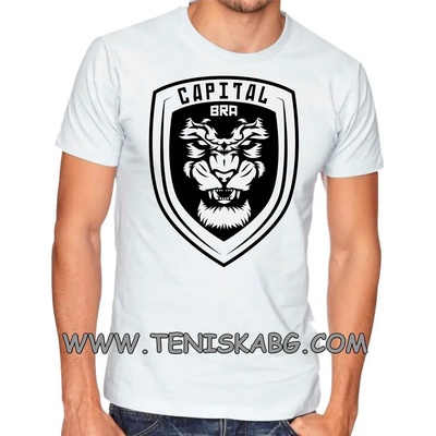 Fruit of the Loom Тениска със щампа - Capital BRA
