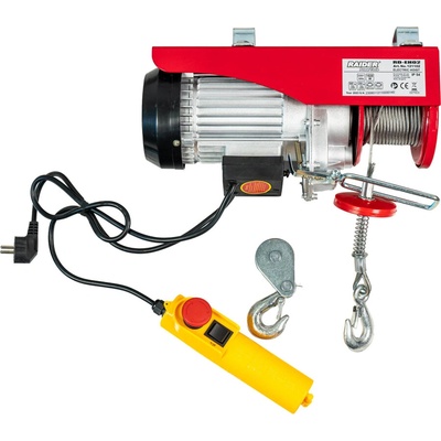 Raider Power Tools Телфер електрически 500kg 6m 1020W RD-EH02