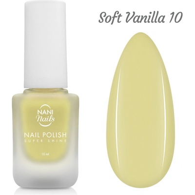 Nani lak na nechty Super Shine Soft Vanilla 10 ml