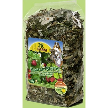 JR FARM - Специалитет, лакомство - Ягодоплодни листа за гризачи - 100 гр