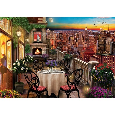Art Puzzle - Puzzle Dinner in New York - 1 000 piese