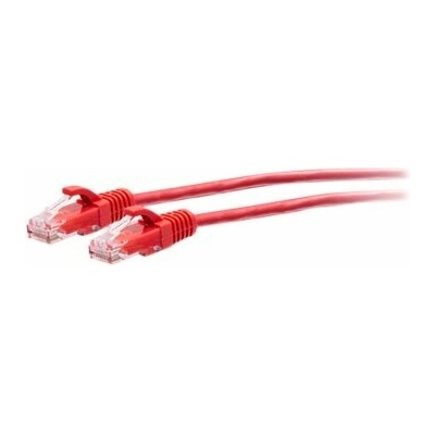C2G C2G30162 Cat6a Snagless Unshielded (UTP) Slim Ethernet Network Patch 1,5m červený