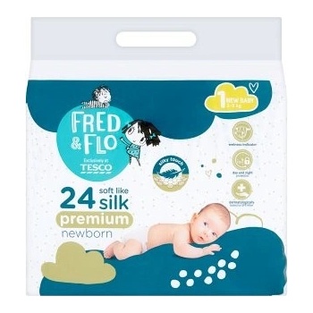 Fred & Flo Pleny Premium 1 New Baby 24 ks