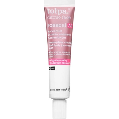 tołpa Dermo Face Rosacal нощна концентрирана грижа против зачервяване на кожата 40ml