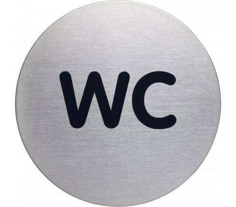 Durable Piktogram WC text
