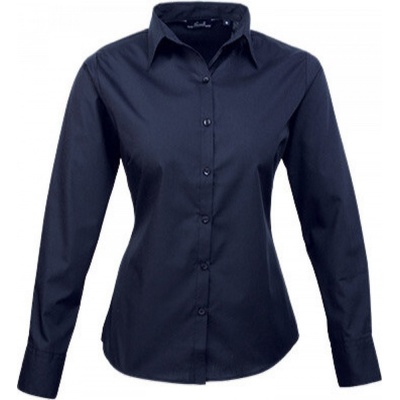 Premier Workwear popelínová s dlouhým rukávem