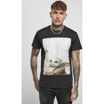 Star Wars tričko Baby Yoda Good Side Tee black