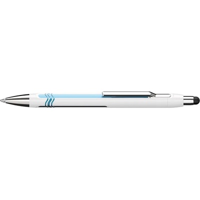 Schneider Химикалка, 0, 7 мм, с бутон, за сензорен екран, бяло-синя цев, SCHNEIDER "Epsilon Touch XB", синя 138702 (138702)