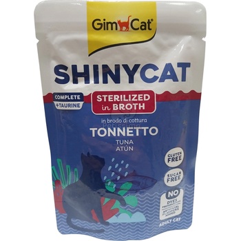 Gimborn GimCat Shinycat мокра храна за стерилизирани котки - риба тон 70 г