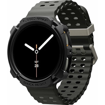 Spigen Rugged Armor Matte Black Samsung Galaxy Watch 8 (44 mm) ACS10006