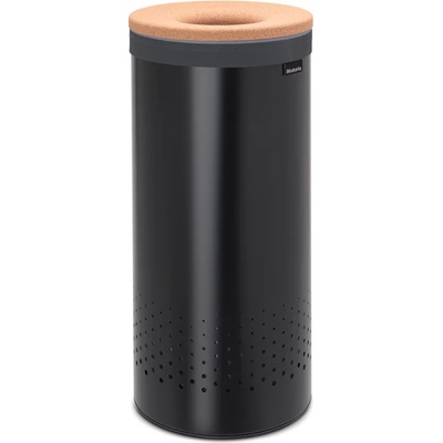 Brabantia Кош за пране Brabantia 35L, Black, корков капак (1000825)