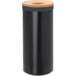 Brabantia Кош за пране Brabantia 35L, Black, корков капак (1000825)