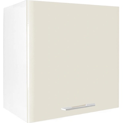 Matis Кухненски шкаф горен с една врата за аспиратор in mdf va60 1v бежов гланц