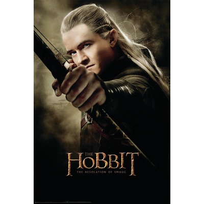 Plagát, Obraz - Hobbit - Legolas, 61 × 91.5 cm