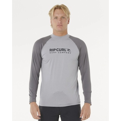 RIP CURL Shock Upf LS Light Grey Marl