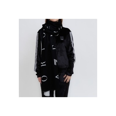 EA7 Emporio Armani Wide Scarf 7W000022-AF10450 černá